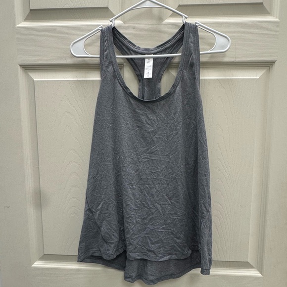 Yogalicious Tops - Yogalicious Heather Gray Racerback Tank